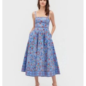 Hill House Swedish Floral Margot dress